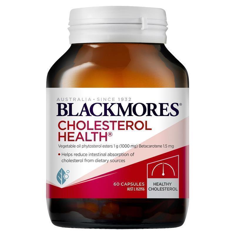 Viên uống giảm mỡ máu Blackmores Cholesterol Healths 60 viên